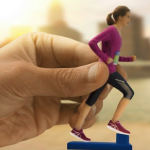 【アシックス】ニューヨークマラソン ランナーの3Dフィギュアでfacebookプロモーション